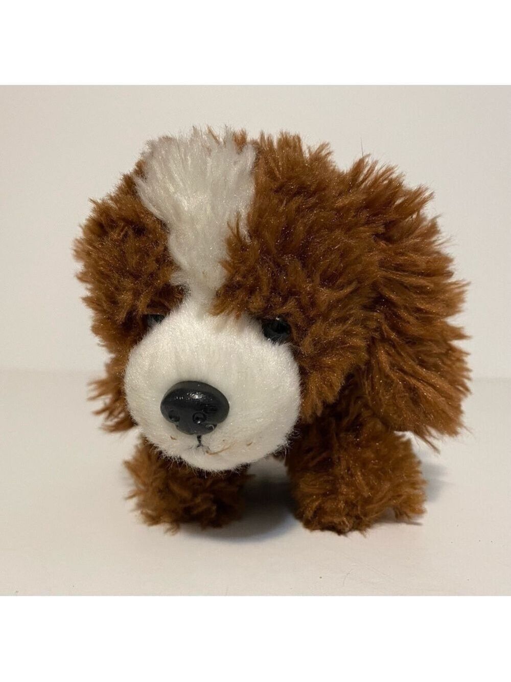 Gund Teacup Puppies Jedda Stuffed Animal Plush Puppy Lab Poodle 5” Brown White